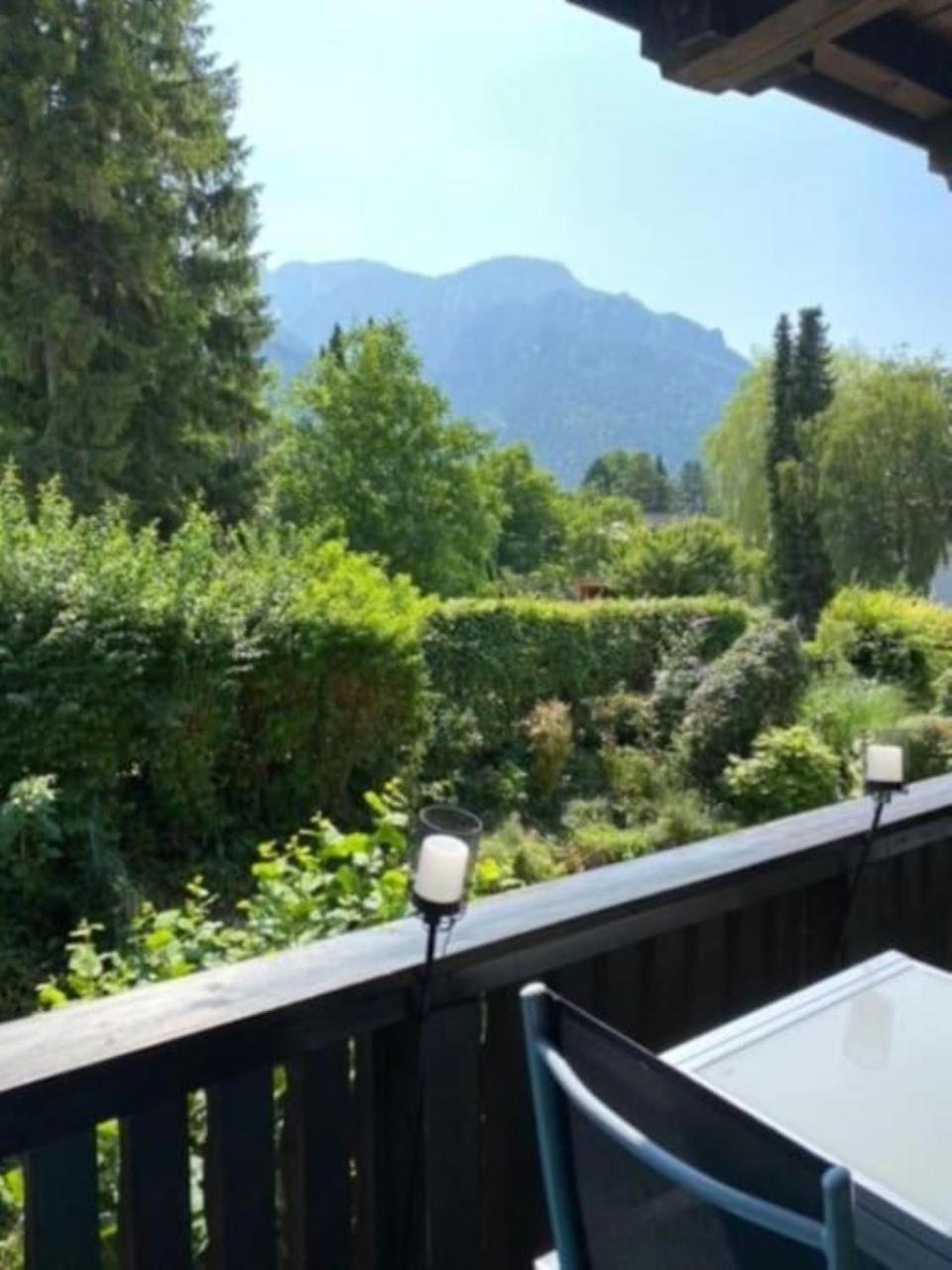 Wohnung 2 Mit Balkon Und Bergblick Großgmain Exterior foto